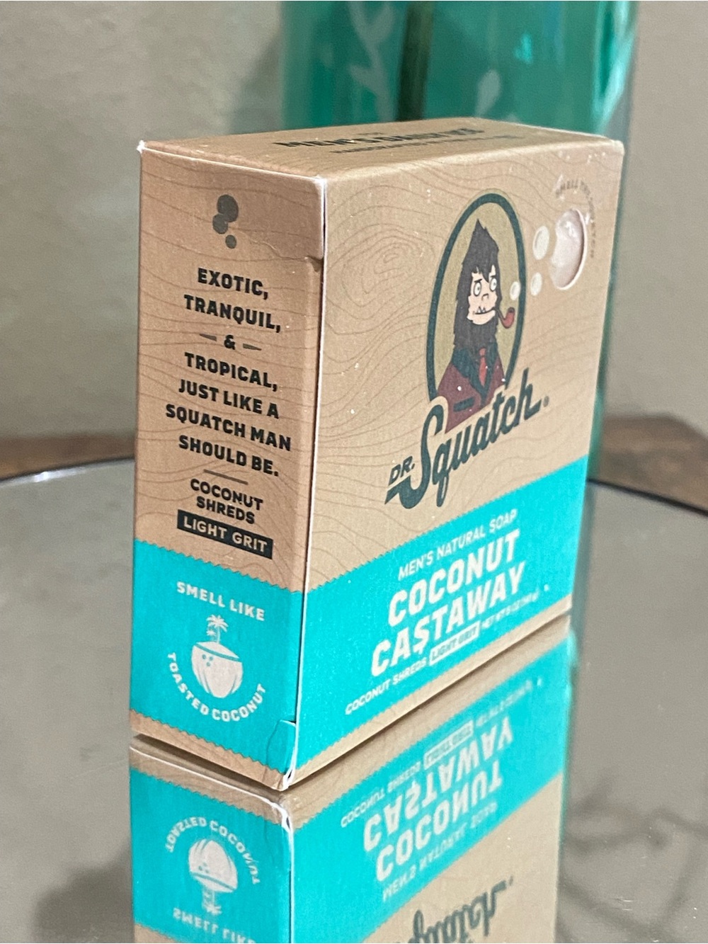 Dr. Squatch Coconut Castaway Men's Soap, light grit, new! - Picture 4 of 7